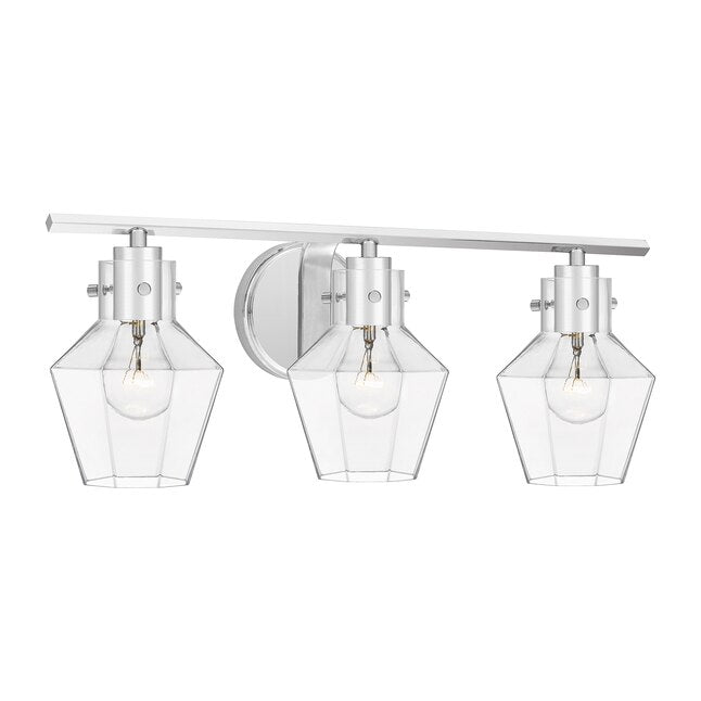 Quoizel Eben 3 Light Vanity - Chrome